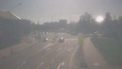 Křižovatka ulic Komenského a Velké Novosady