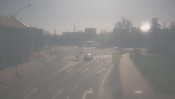 Křižovatka ulic Komenského a Velké Novosady