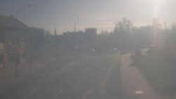 Křižovatka ulic Komenského a Velké Novosady