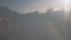 Křižovatka ulic Komenského a Velké Novosady