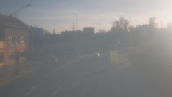 Křižovatka ulic Komenského a Velké Novosady