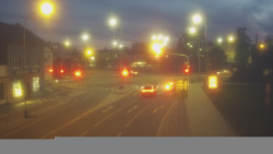 Křižovatka ulic Komenského a Velké Novosady