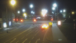 Křižovatka ulic Komenského a Velké Novosady