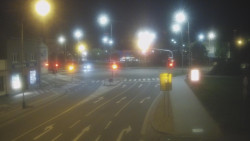 Křižovatka ulic Komenského a Velké Novosady