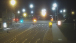 Křižovatka ulic Komenského a Velké Novosady