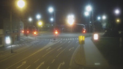 Křižovatka ulic Komenského a Velké Novosady