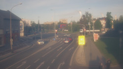 Křižovatka ulic Komenského a Velké Novosady