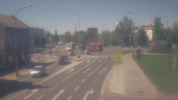 Křižovatka ulic Komenského a Velké Novosady