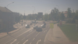 Křižovatka ulic Komenského a Velké Novosady