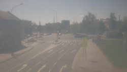 Křižovatka ulic Komenského a Velké Novosady