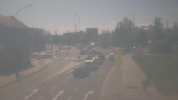 Křižovatka ulic Komenského a Velké Novosady