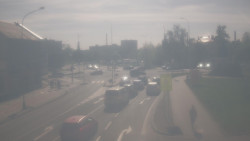 Křižovatka ulic Komenského a Velké Novosady