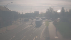 Křižovatka ulic Komenského a Velké Novosady