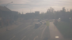 Křižovatka ulic Komenského a Velké Novosady