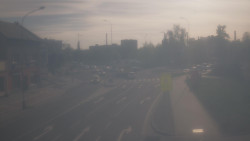 Křižovatka ulic Komenského a Velké Novosady