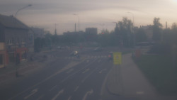 Křižovatka ulic Komenského a Velké Novosady