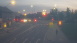 Křižovatka ulic Komenského a Velké Novosady