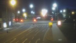 Křižovatka ulic Komenského a Velké Novosady