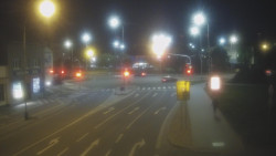 Křižovatka ulic Komenského a Velké Novosady