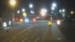 Křižovatka ulic Komenského a Velké Novosady