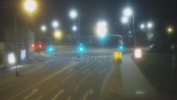 Křižovatka ulic Komenského a Velké Novosady