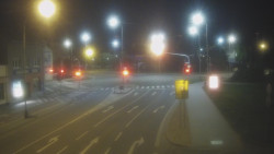 Křižovatka ulic Komenského a Velké Novosady