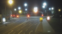 Křižovatka ulic Komenského a Velké Novosady