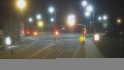 Křižovatka ulic Komenského a Velké Novosady