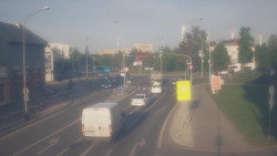 Křižovatka ulic Komenského a Velké Novosady