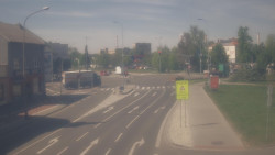 Křižovatka ulic Komenského a Velké Novosady