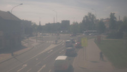 Křižovatka ulic Komenského a Velké Novosady