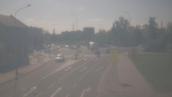 Křižovatka ulic Komenského a Velké Novosady