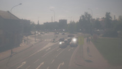 Křižovatka ulic Komenského a Velké Novosady