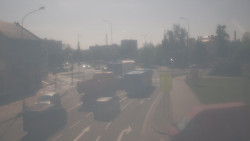 Křižovatka ulic Komenského a Velké Novosady