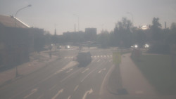 Křižovatka ulic Komenského a Velké Novosady