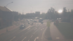 Křižovatka ulic Komenského a Velké Novosady