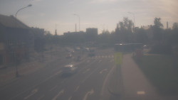 Křižovatka ulic Komenského a Velké Novosady