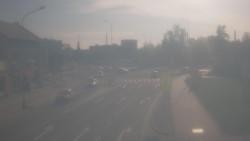 Křižovatka ulic Komenského a Velké Novosady