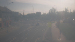 Křižovatka ulic Komenského a Velké Novosady