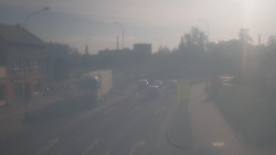 Křižovatka ulic Komenského a Velké Novosady