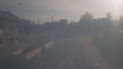 Křižovatka ulic Komenského a Velké Novosady