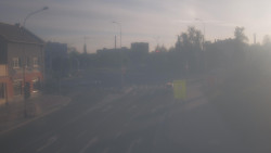 Křižovatka ulic Komenského a Velké Novosady