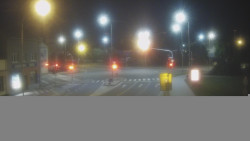 Křižovatka ulic Komenského a Velké Novosady