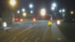 Křižovatka ulic Komenského a Velké Novosady