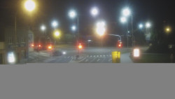 Křižovatka ulic Komenského a Velké Novosady