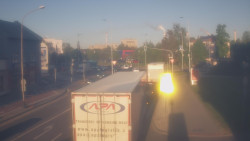 Křižovatka ulic Komenského a Velké Novosady