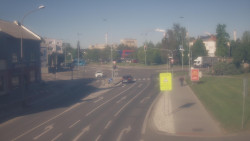 Křižovatka ulic Komenského a Velké Novosady