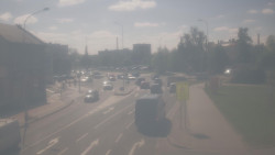 Křižovatka ulic Komenského a Velké Novosady