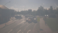 Křižovatka ulic Komenského a Velké Novosady