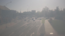 Křižovatka ulic Komenského a Velké Novosady